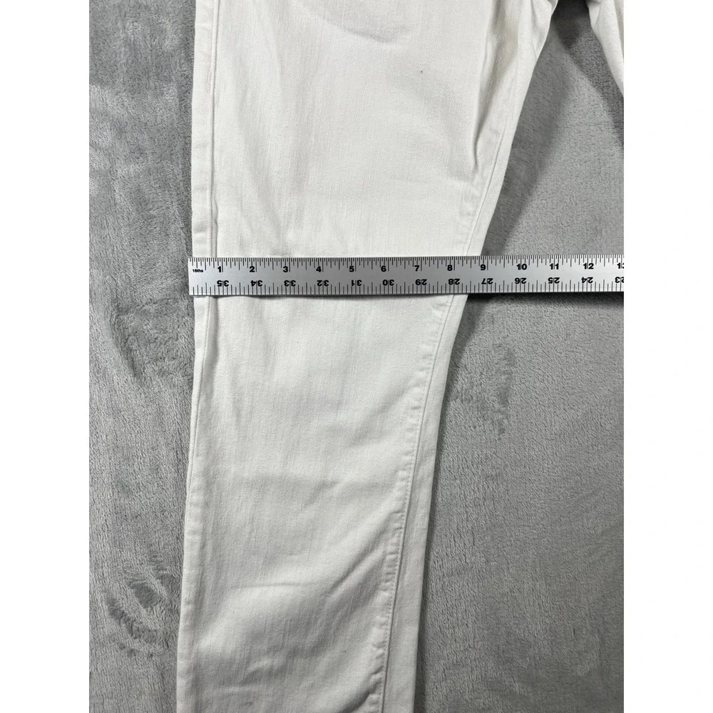 Vintage True Religion Jeans Mens 29 Ricky Relaxed Straight White Made in USA
